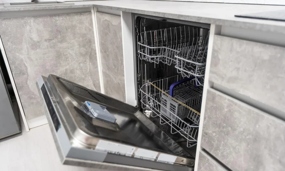 build-dishwasher-with-opened-door-gray-kitchen